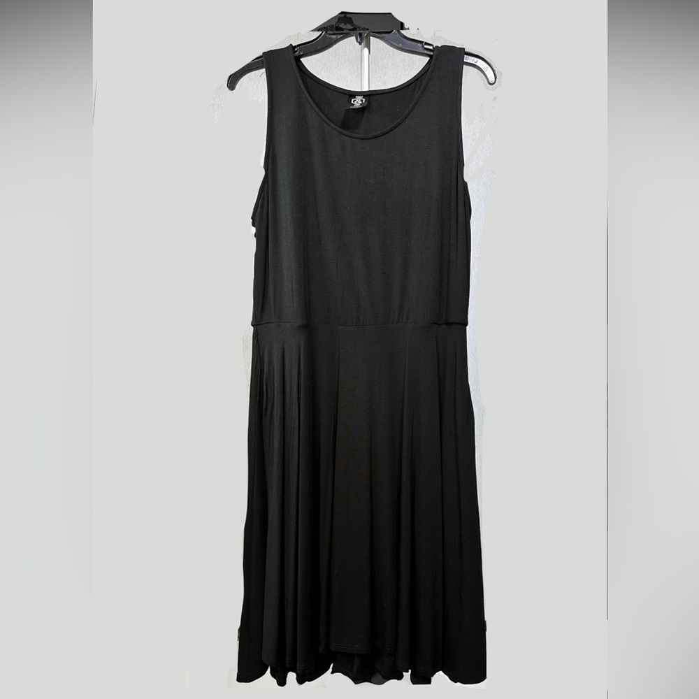 Agnes and Dora Godiva Black Dress